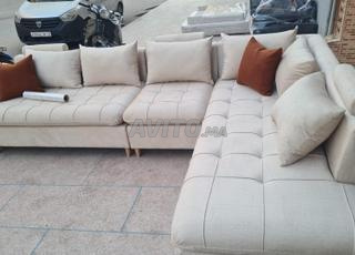 Salon canapé en L top qualité