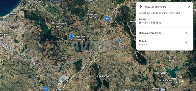 TERRAIN A VENDRE A AIN SAID MELLOUSSA