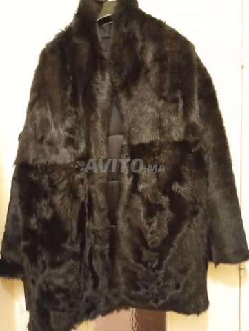 معطف فرو نسائي. رالف لورين