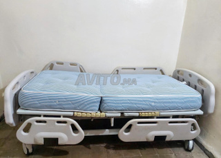 Lit Médicalisé avec matelas - سرير طبي مع فراشه