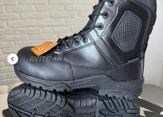 magnum strike force side zip black cuir