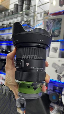 Objectif sony sigma 24-70mm