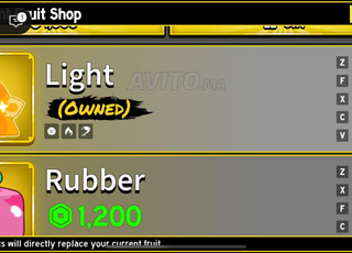 Compte Blox Fruits 🍎