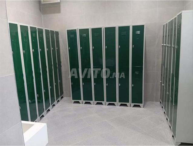 Les vestiaires métalliques 2/3/4/5/1 portes x