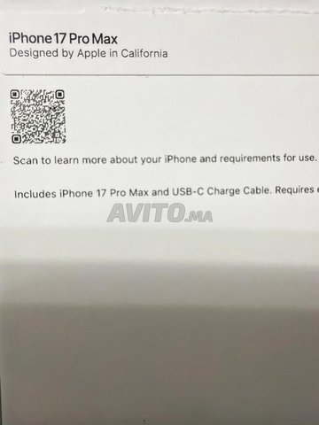 iPhone 17 Pro Max 256 GB Argent