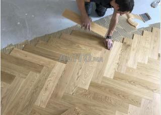 باركيه خشب مصمت بلوط