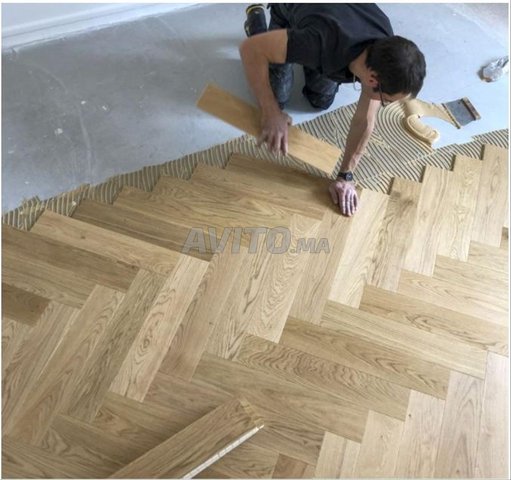 باركيه خشب مصمت بلوط