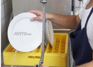 plongeur dans un restaurant