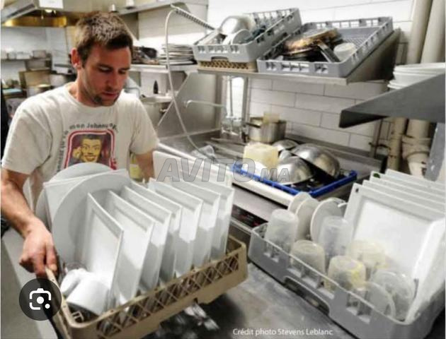 plongeur un restaurant