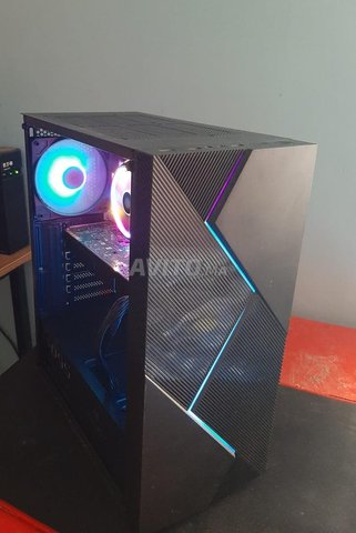 SETUP PC GAMER COMPLET R5 5500 GTX 1070 G102 CLAVIER