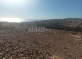 Terrain à vendre 1200m haute Taghazout vue sur mer