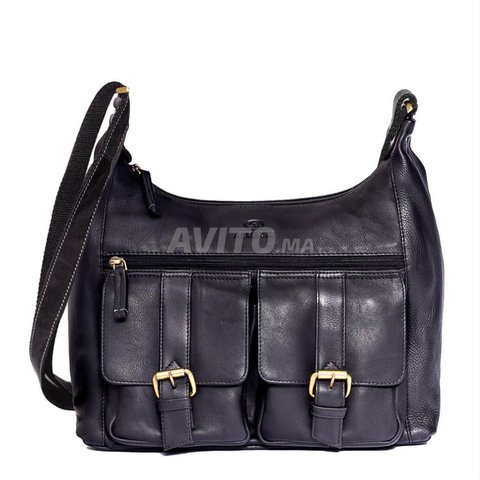 Sac à main cuir véritable bandoulière.