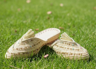 Chaussures en raphia