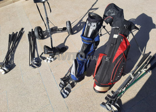 Materiel golf avec chariot