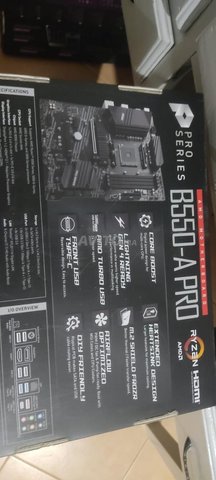 MSI B550-A PRO - كالجديدة - مع الفاتورة
