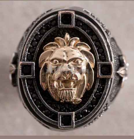 Bague argent de luxe