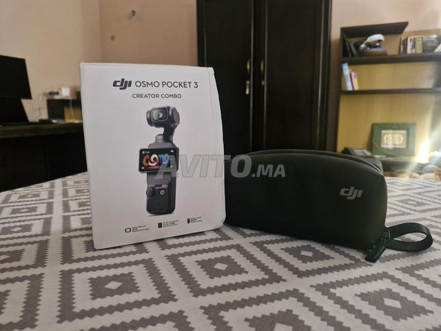 DJI Osmo Pocket 3 - Combo - كالجديد، استخدم 3 مرات