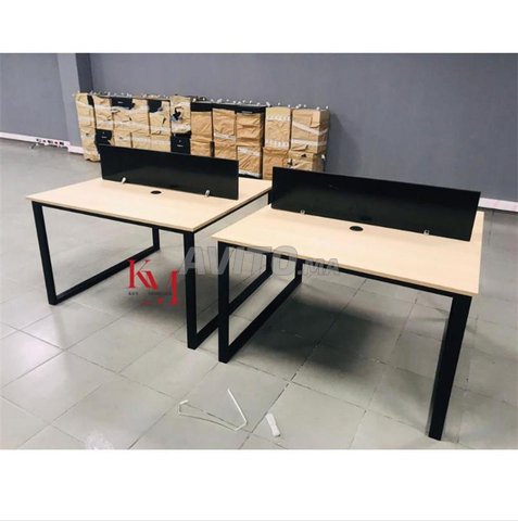 Fabrication de bureaux Bench 2 3 4 positions LL