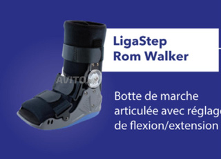 Botte de marche articulée avec réglage