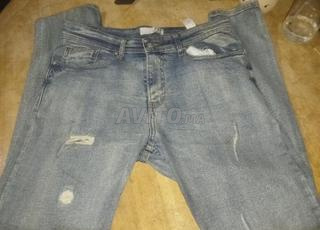 سروال جين بقي نقي