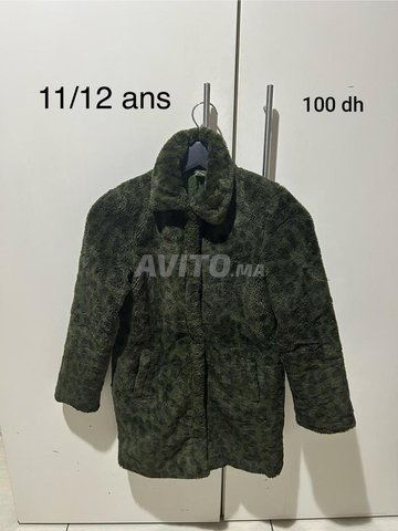 معطف فرو 11-12 سنة من أوروبا
