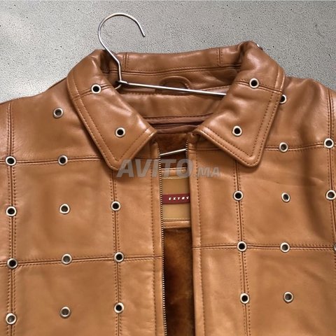Veste en cuir rare EXTASY