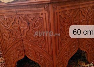 Salon marocain avec lustre