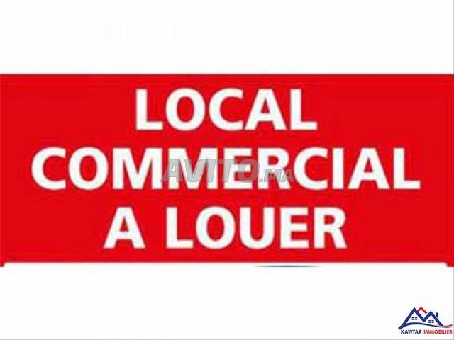 local commercial bien situé a louer