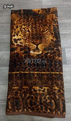 Draps motif tigre, M’Bara pour deux places, vente en gros - 2