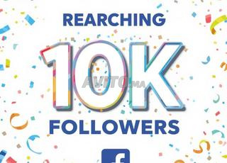 ابدأ نجاحك على الفيسبوك مع 10 آلاف متابع