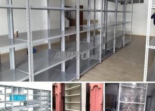 Rayonnage métalliqe parfait pour entrepôts