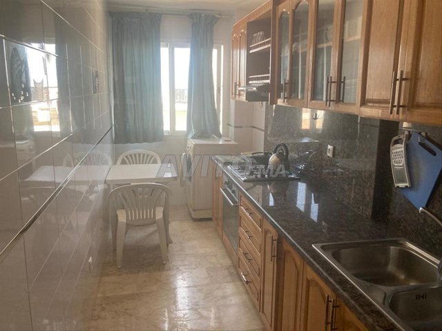 Appartement spacieux meublé avec une terrasse