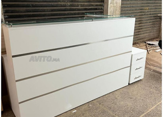 Comptoir de réception haut de gamme KEY MOBILIER
