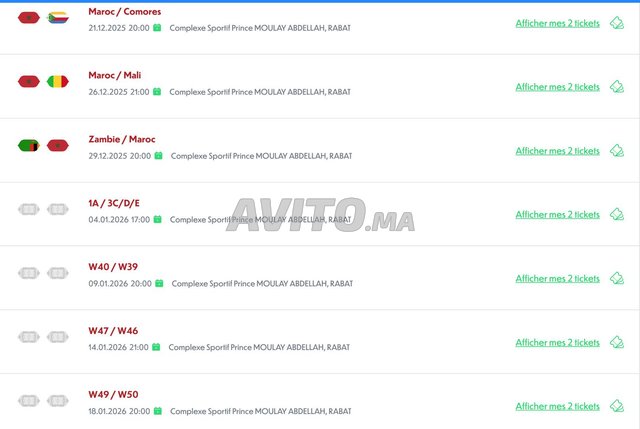 COMPTE CAN COMPLET 14 BILLETS