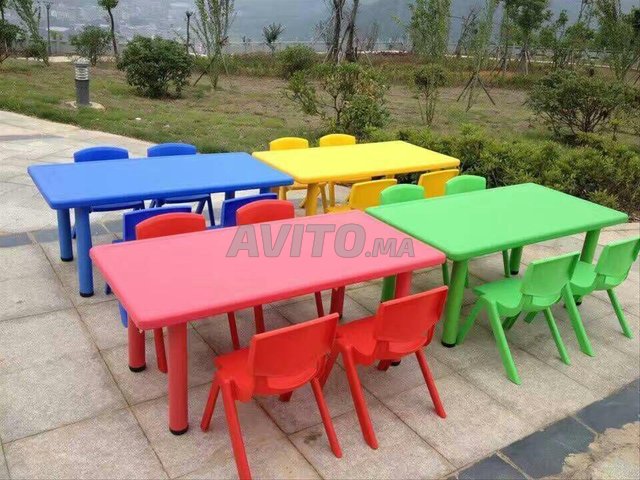 Tables et chaises pour enfants de haute qualité