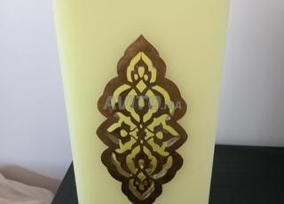 مصباح جو شمعة مع لمبة كهربائية