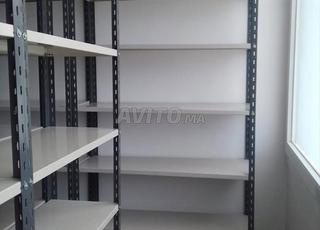 رفوف معدنية بـ 5 أرفف