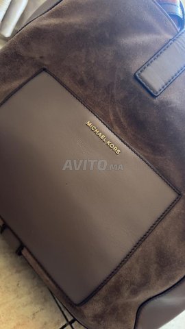 Michael Kors Lillie large suede shoulder bag