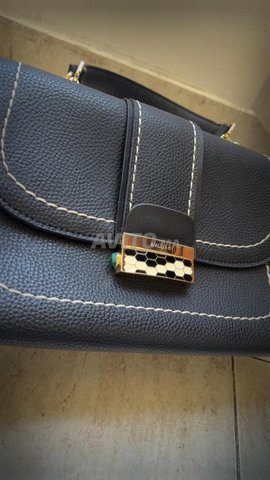 Black Bulgari Serpenti Forever shoulder bag