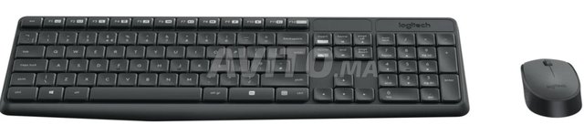 لوحة مفاتيح وفأرة لاسلكية Logitech MK235