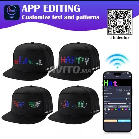 M5 LED Hat - RGB Smart Cap
