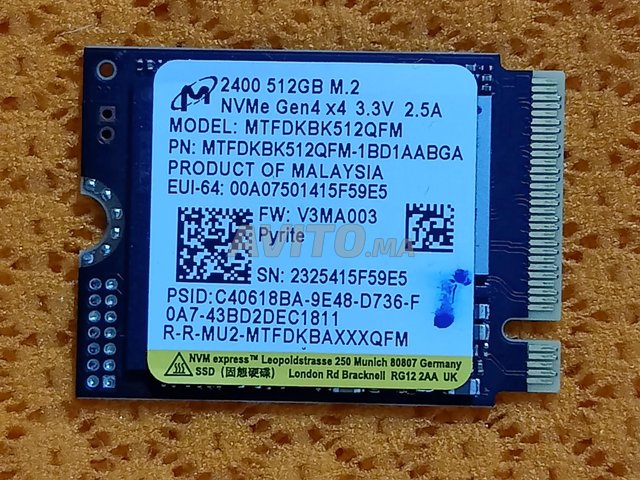 SSD NVME 500 GB GEN 4