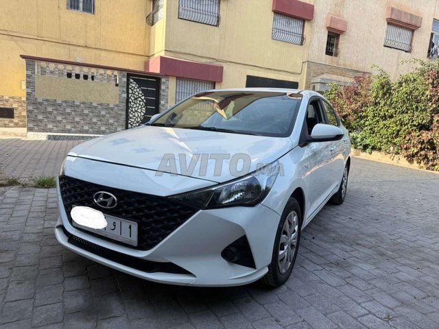 Hyundai Accent Diesel blanche