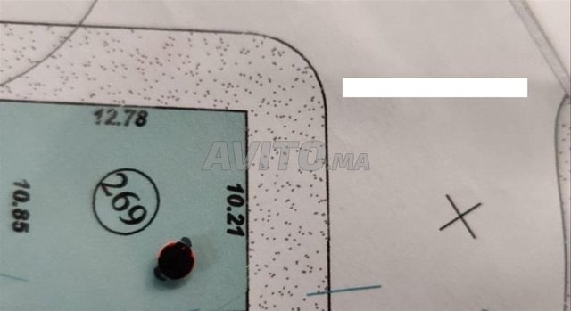 Terrain de 129m2 au lotissement Belhiouane Oujda