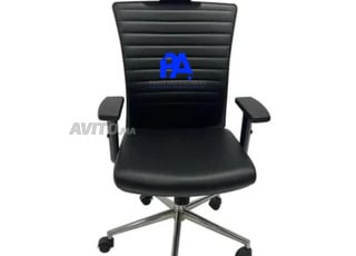 Fauteuil président en simili cuir\chaise visiteur