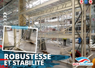 Rayonnage lourd – Aménagement entrepôt Maroc
