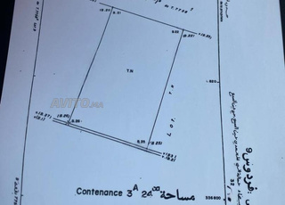 TERRAIN 324 m2 ZONE IMMEUBLE - AIN SEBAA