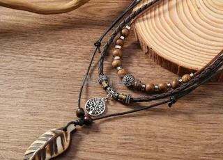 Collier vintage homme et femme unique