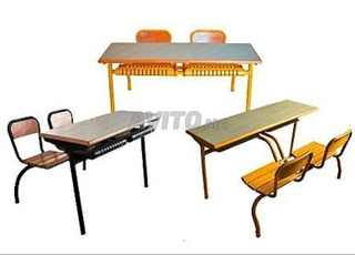 Mobilier pour Écoles – Tables, Chaises et Armoires