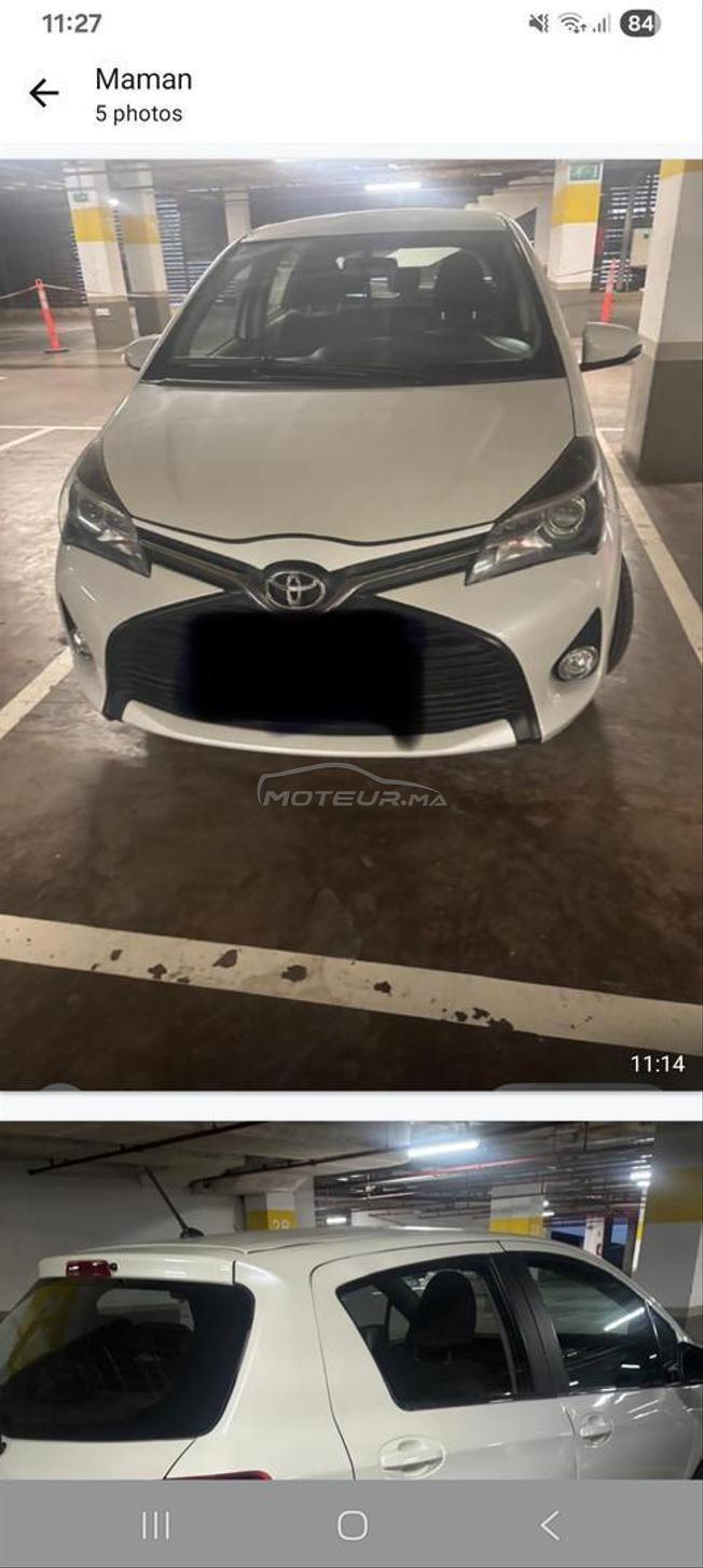 Toyota Yaris Essence Manuelle 2016 à Casablanca